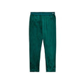Green Velvet Legging