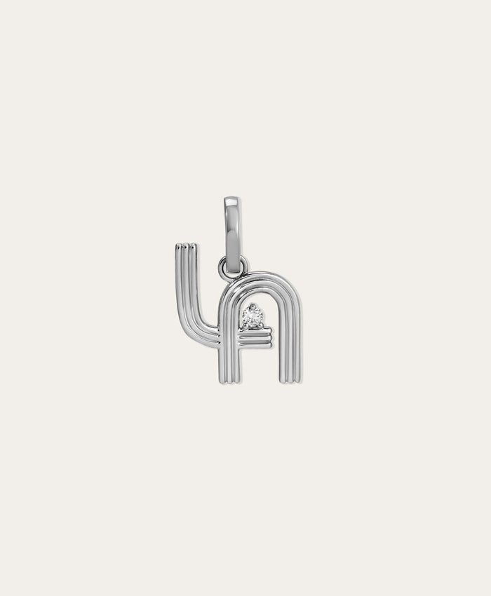 Groovy Diamond LA Hinged Charm