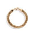 Halo Bracelet Stainless Steel Yellow Gold 6.5in 7in 7.5in First