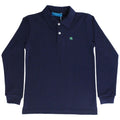 Harry Long Sleeve Polo - Navy