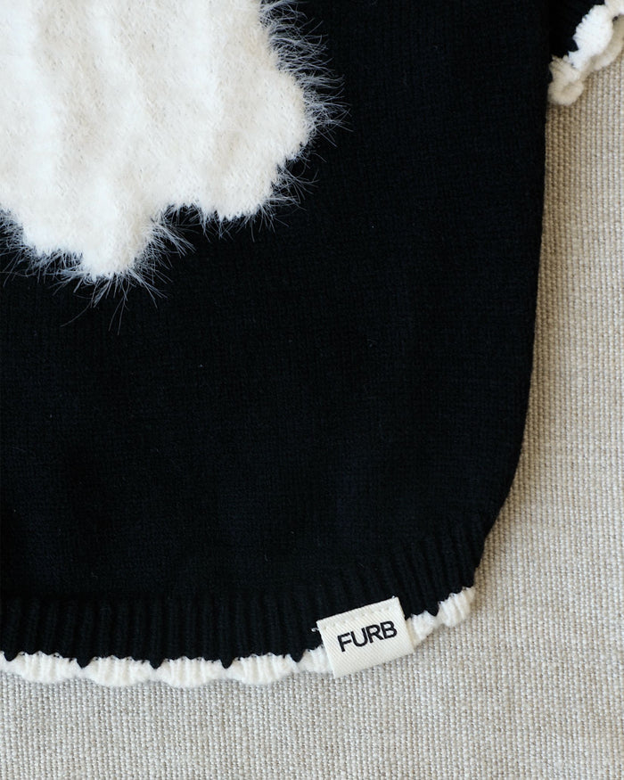 Hey Boo Ghost Sweater, dog sweater for stylish dogs with pumpkin ghost