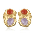 Horizon Earrings - Sunset