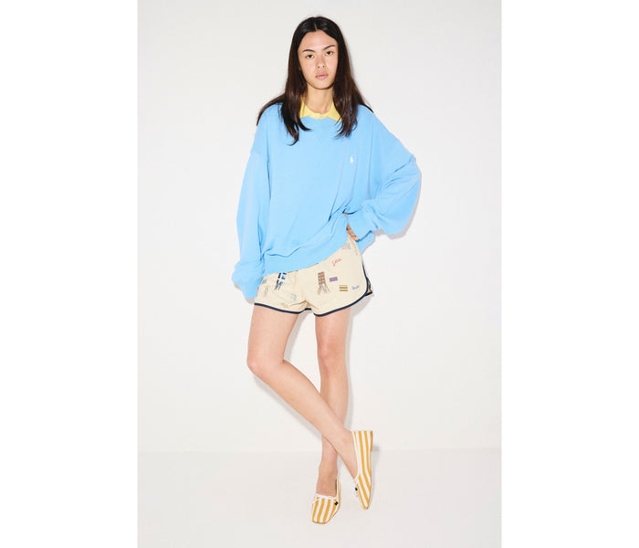 Freda Salvador JADA square toe ballet flats in mustard yellow and white canvas with a sleek, comfortable design.