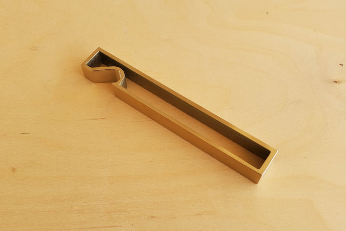 Japanese Brass Bottle Opener "Frame" made in Toyama.
