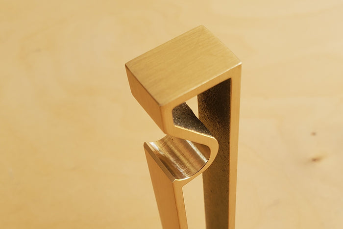 Japanese Brass Bottle Opener "Frame" made in Toyama.