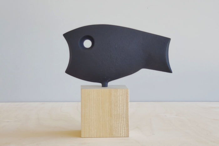 Kamasada Sculpture by Nobuho Mia Wide Fish.