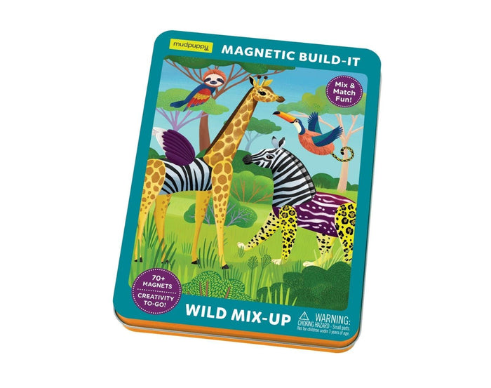 Mudpuppy Jungle Magnetic Build-It - Available at www.tenlittle.com