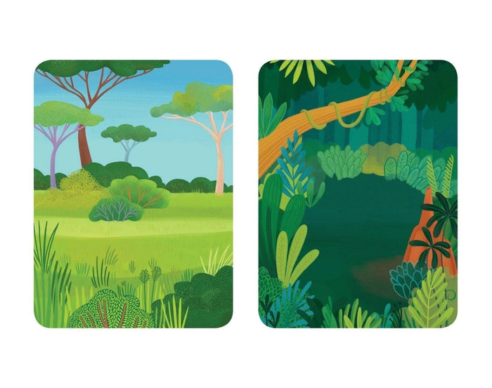 Pages of Mudpuppy Jungle Magnetic Build-It - Available at www.tenlittle.com