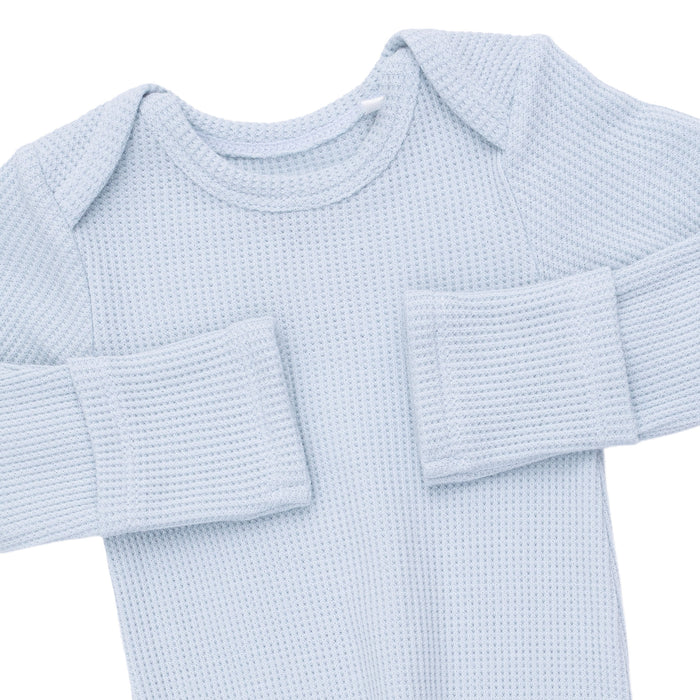 Knotted Gown and Knotted Hat- Solid Baby Blue