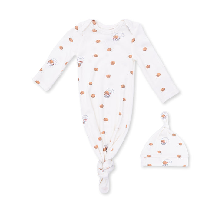 Knotted Gown and Knotted Hat-Mini Basketballs