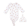 Knotted Gown and Knotted Hat-Mini Footballs