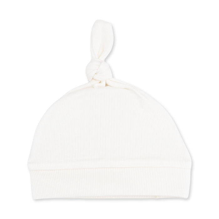 Knotted Gown and Knotted Hat-Solid Snow White