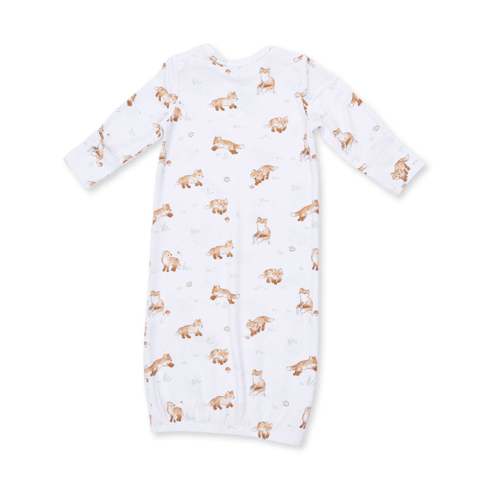 Lap Shoulder Gown and Knotted Hat-Little Explorer Fox