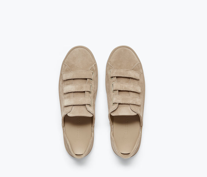 FREDA SALVADOR Libby D'Orsay sneaker with textured stucco upper and lace-up design, stylish casual footwear for women.