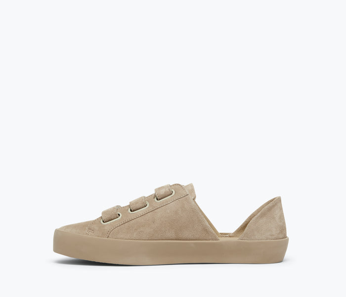 FREDA SALVADOR Libby D'Orsay sneaker shown from inside view, featuring stylish interior and contemporary sneaker design.