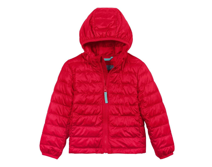 Primary - Lightweight Puffer Jacket - Cherry - Available at www.tenlittle.com