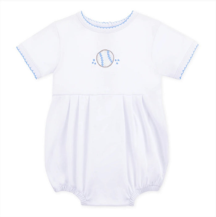 Lil' Sluggers Embroidered Bubble - Light Blue