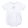 Lil' Sluggers Embroidered Bubble - Light Blue