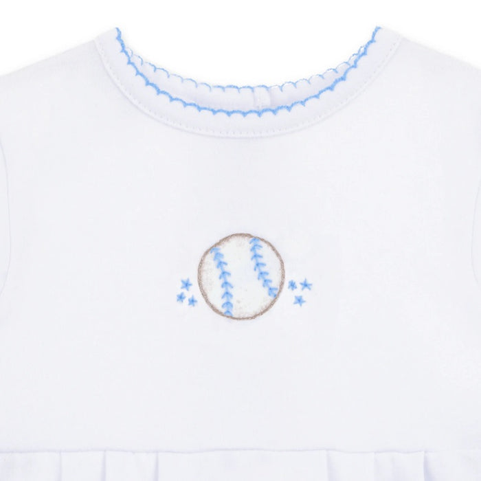 Lil' Sluggers Embroidered Bubble - Light Blue