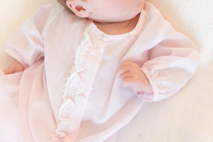 Linden Rose Daygown and Diaper Cover