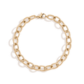 Link Chain Bracelet Stainless Steel Yellow Gold 6.5in 7in 7.5in First