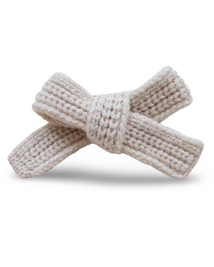 Oat dog accessory – Little Darling Hair Bow in Oat