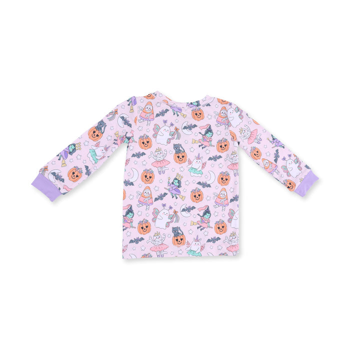 Long Sleeve Loungewear Set- Halloween Monster Dress Up