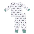 Long Sleeve Loungewear Set-Black Bears
