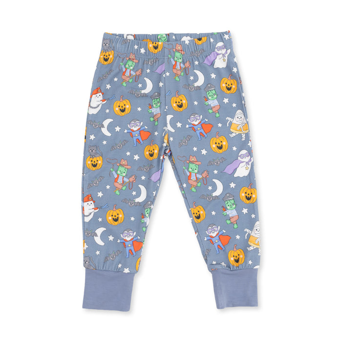 Long Sleeve Loungewear Set-Halloween Monster Dress Up