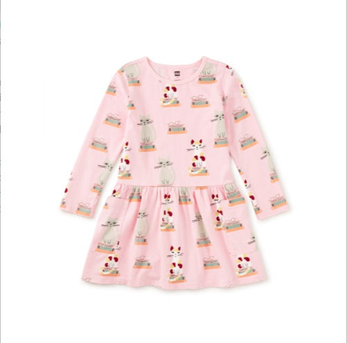 Long Sleeve Pocket Dress