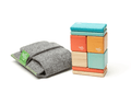 Tegu Magnetic Wooden Blocks & Travel Pouch - 8 Pieces. Available at www.tenlittle.com