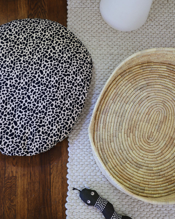 Mangrove Woven Palm Basket Bed