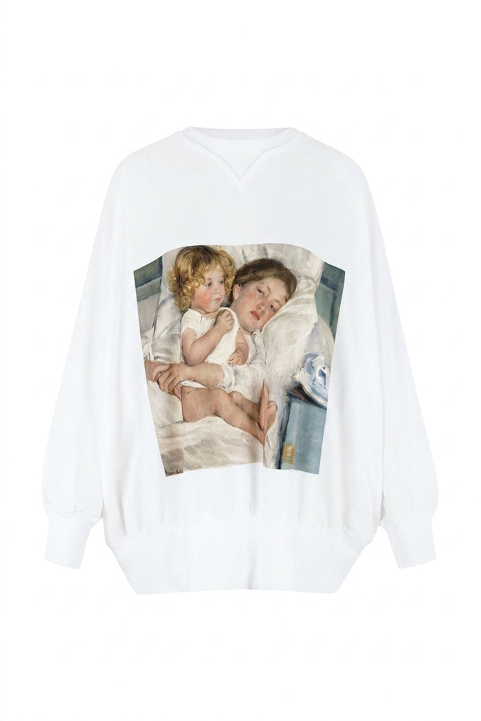 Mary Cassatt’s Breakfast In Bed Sweater