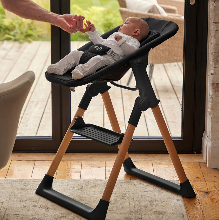 Mash High Chair Bundle - Black