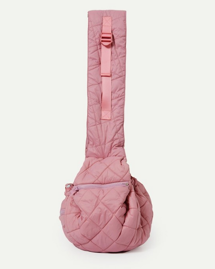 Maxbone Berry Sling Carrier, a chic and convenient pet accessory in pink for fashionable pet owners.
