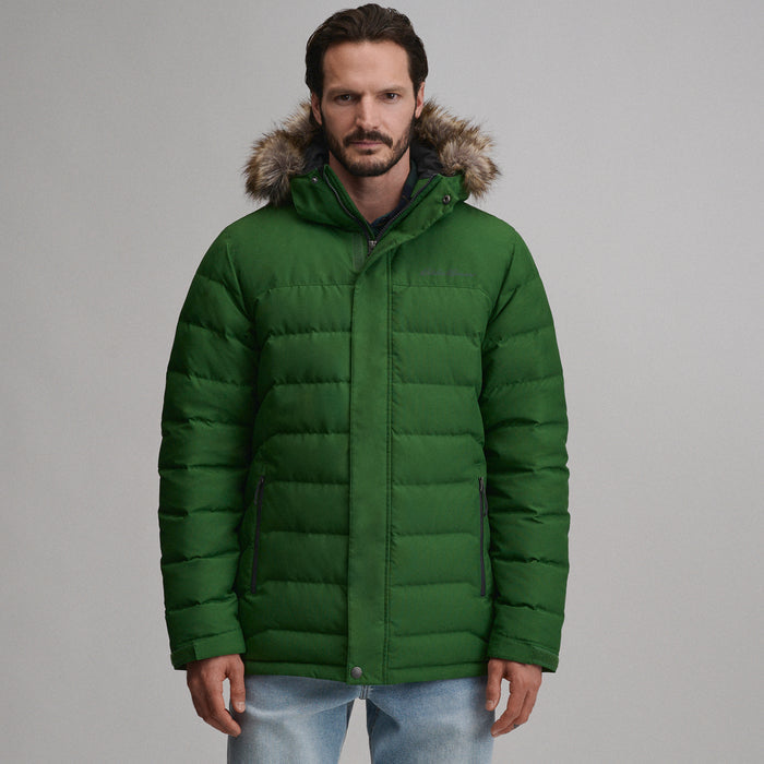 Boundary Pass Down Parka-Asparagus-1