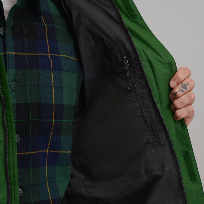 Boundary Pass Down Parka-Asparagus-3