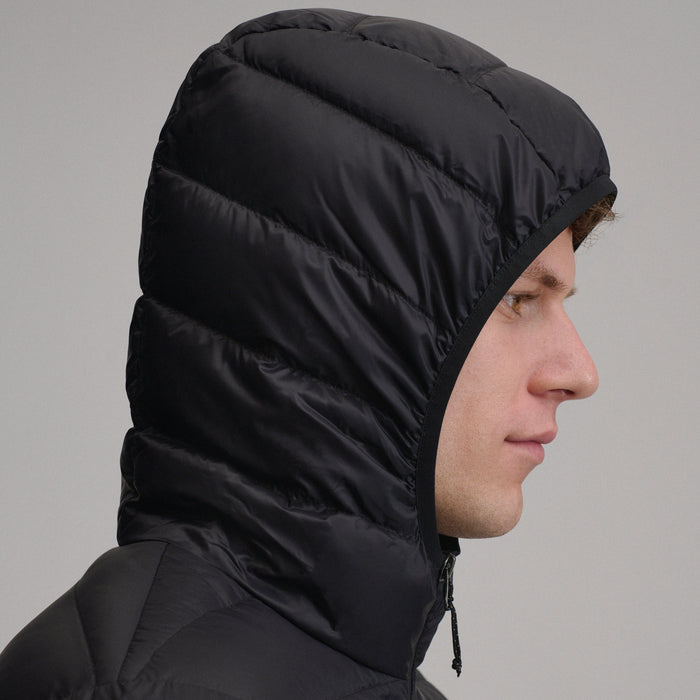 Cirruslite Down Hooded Jacket-Black-4