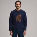 Classic Crew Bear-Navy-1