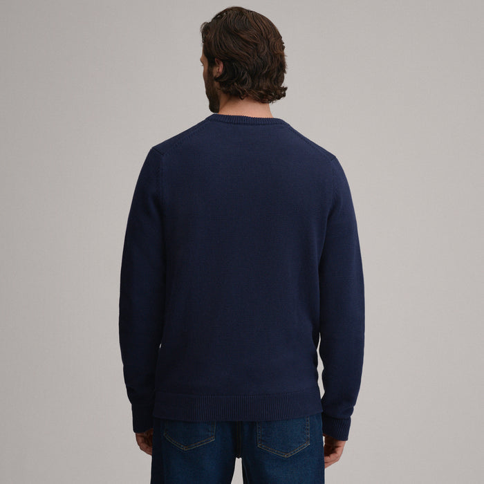 Classic Crew Bear-Navy-2
