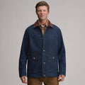 Men's EB Denim Barn Coat-Deep Rinse-1