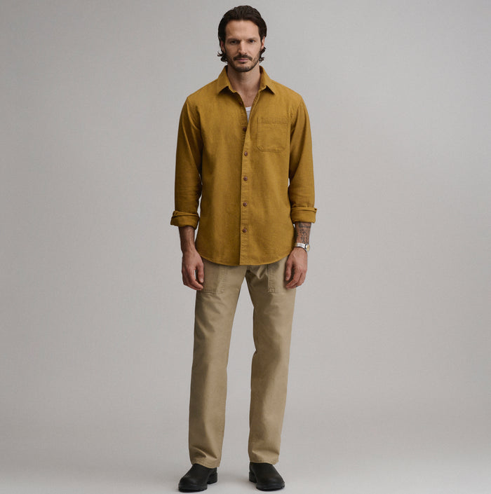LS Eddie Bauers Favorite Flannel -Relaxed-Golden Oak-4