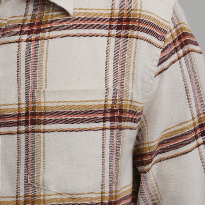 Field Flannel Flex Shirt 2.0-Buff-3