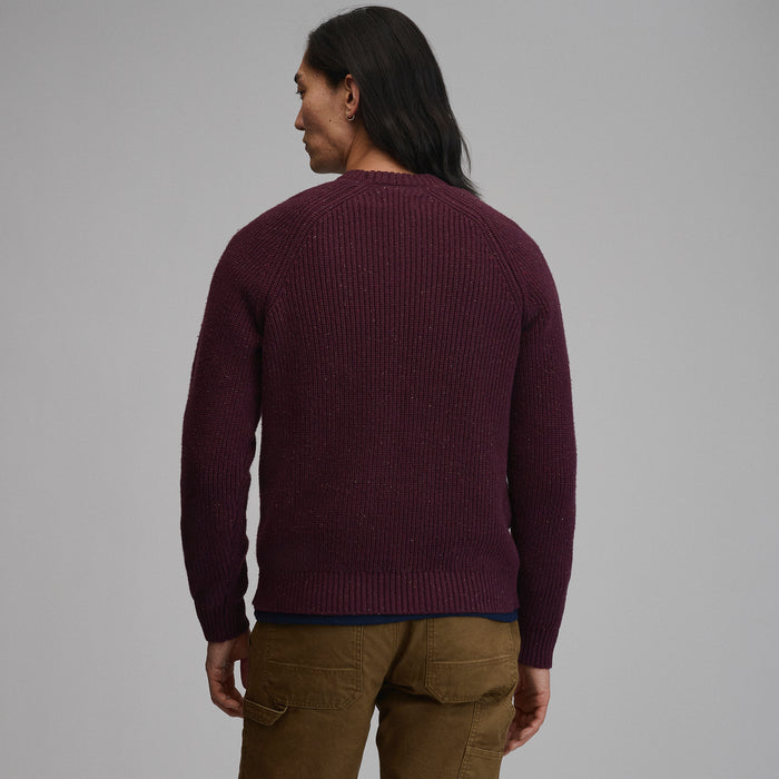 Fletcher Bay Crew Sweater-Cordovan-2