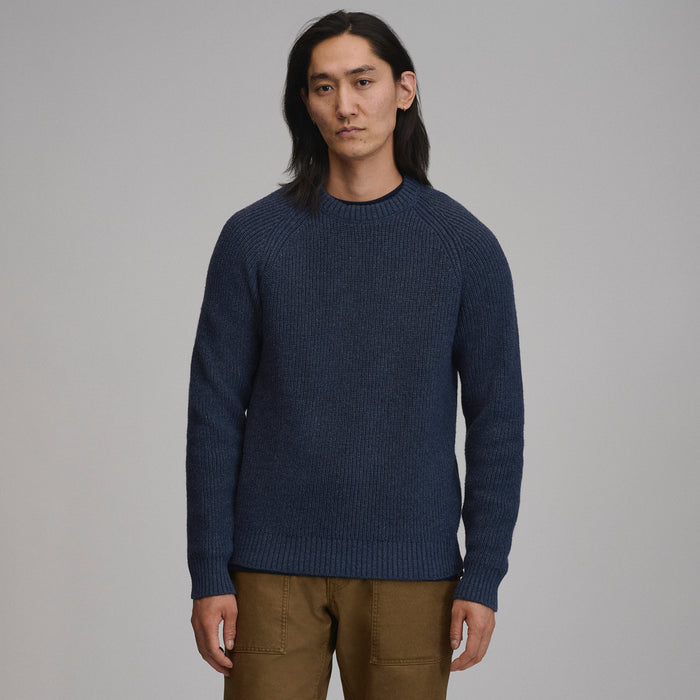Navy/Heather / Regular / S