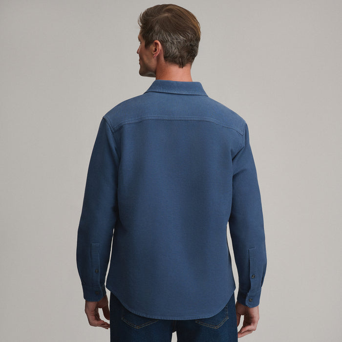 Men's Long-Sleeve Chamois Shirt-Dusk-6