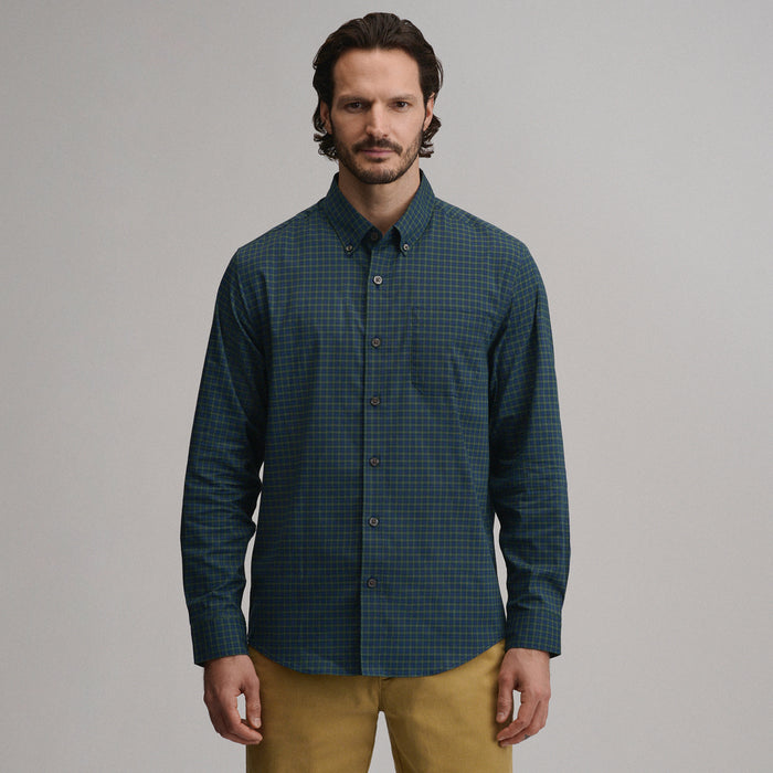 LS Voyager Dress Shirt 2.0-Blackwatch-1