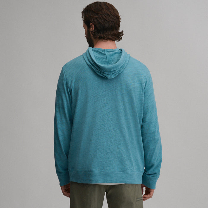 Slub Hoodie-Azure-2