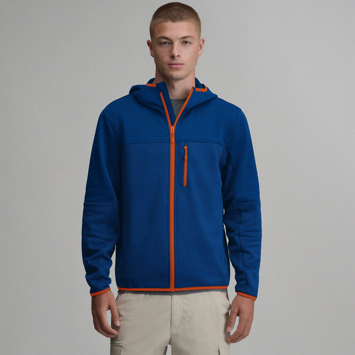 Men's Tech Fleece Full-Zip Pullover-Brilliant Blue-1