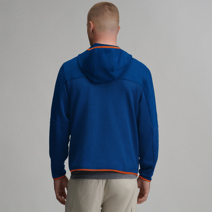 Men's Tech Fleece Full-Zip Pullover-Brilliant Blue-2